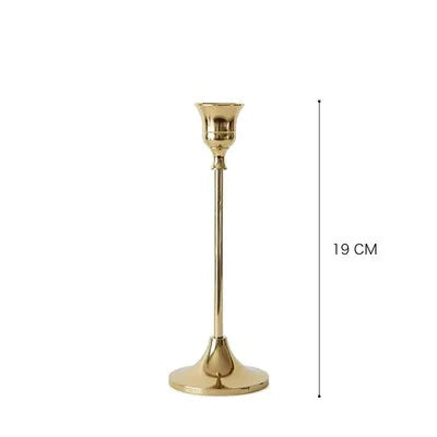 Luxurious Antique Gold Candle Fixture