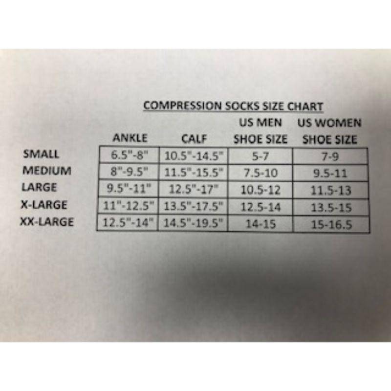 Compression Over-the-Calf Socks - 20-30 mmHg for Women & Men Made in