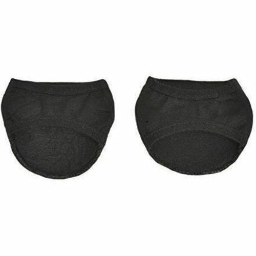 Sheer Open Toe Cover With Cushion Non-Skid Sole 4 pair Pack 