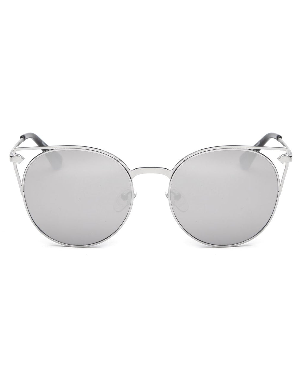 Clayton - Women Round Petite Cat Eye Sunglasses Circle