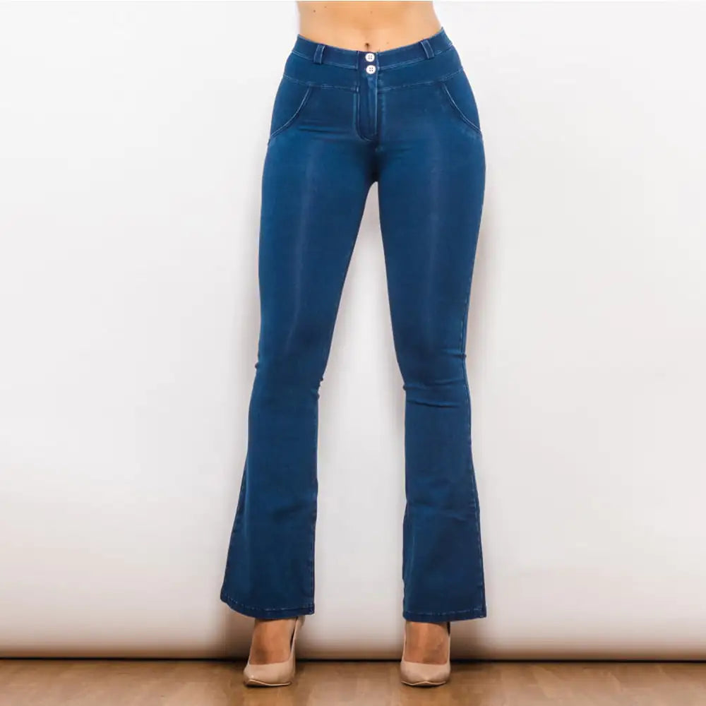 Gothic Style Boot Cut Jeans for Women - 2022 Collection