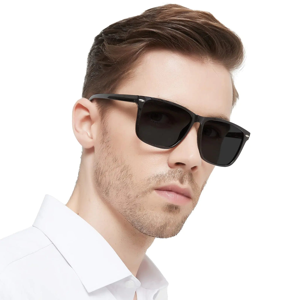 WEMOOTANTS Reader Sunglasses Men UV400 Protection And Blue Light Blocking Sun Reading Glasses 1.0 1.25 1.5 1.75 2.0 2.25 2.5 2.75 3.0 3.5 4.0 Outdoor Readers (Black 2.00)