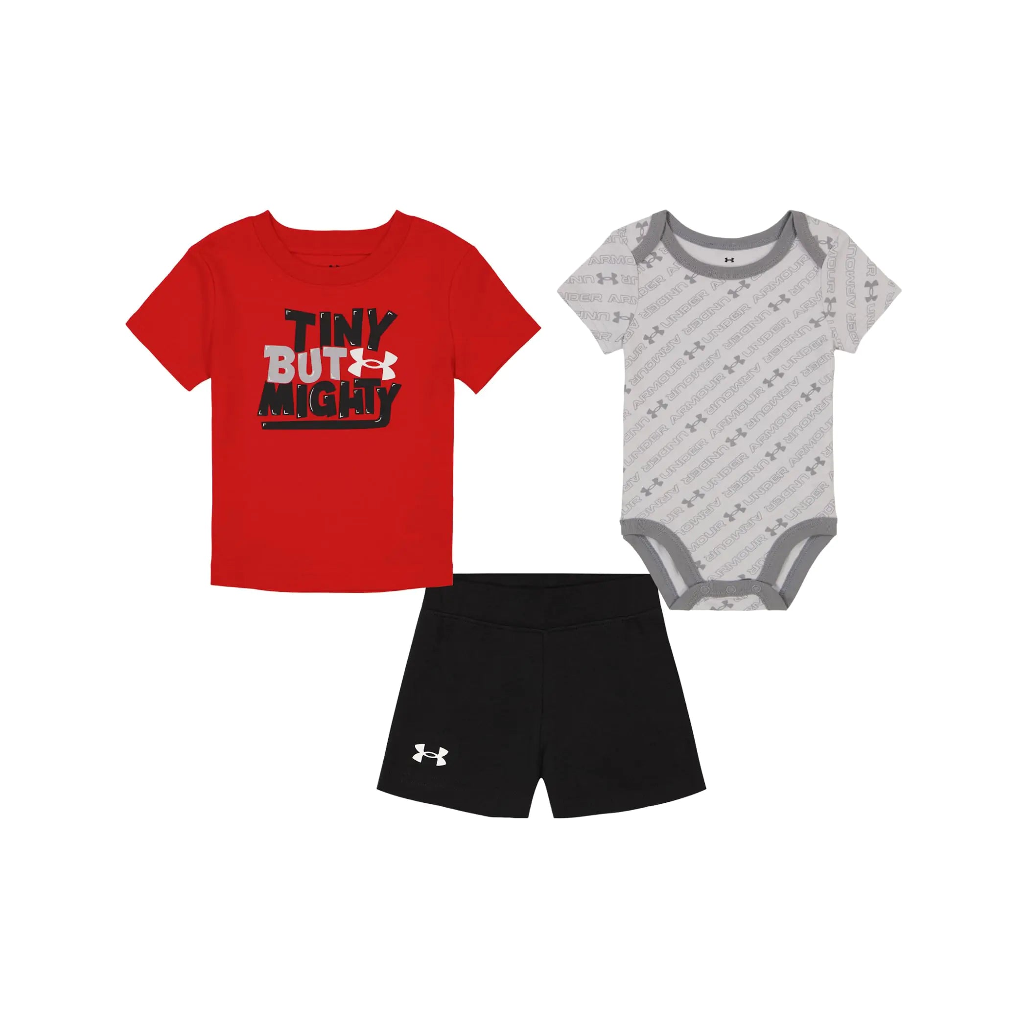 Under Armour UA BIG WINNER 3PC SET BLACK/RED WINNER 24M