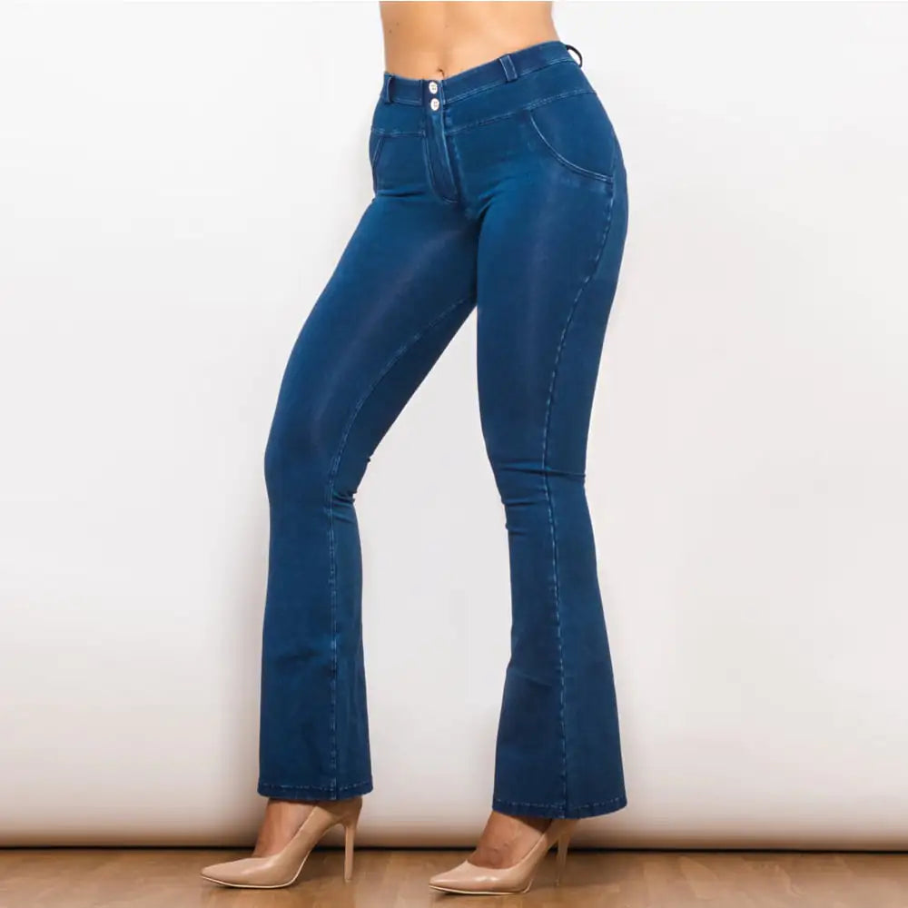 Gothic Style Boot Cut Jeans for Women - 2022 Collection