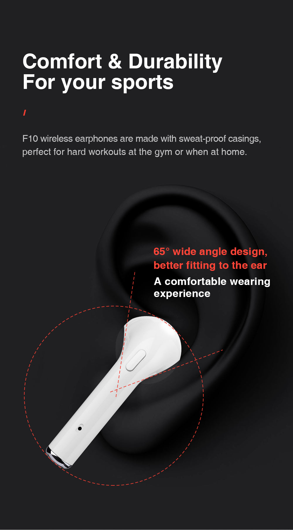 Bluetooth i7s TWS Wireless earbuds for iPhone Huawei Samsung