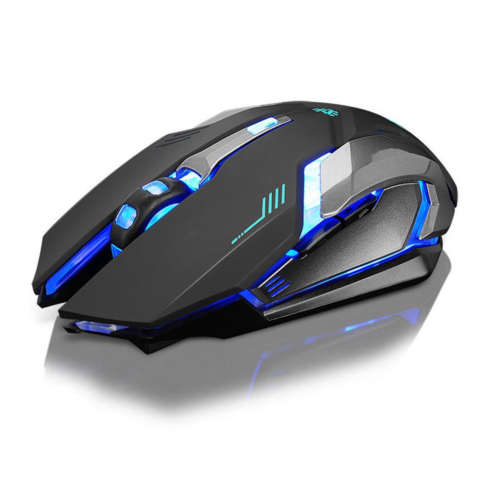 Ninja Dragon Stealth 7 Wireless Silent LED Gaming Mouse 