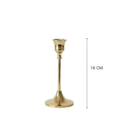 Luxurious Antique Gold Candle Fixture